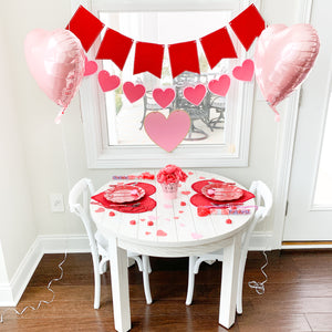 Valentine's Day Kids Table Ideas