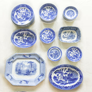 Blue and White Wall Plates