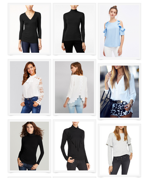 Sweaters and Tops: The Look for Less
